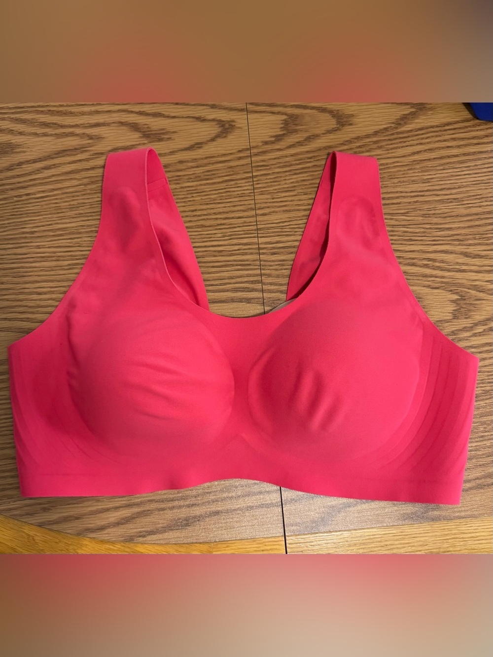 Amoena Vibrant Hot Pink Seamless Bra, Great After Breast Surgery! Soft Support